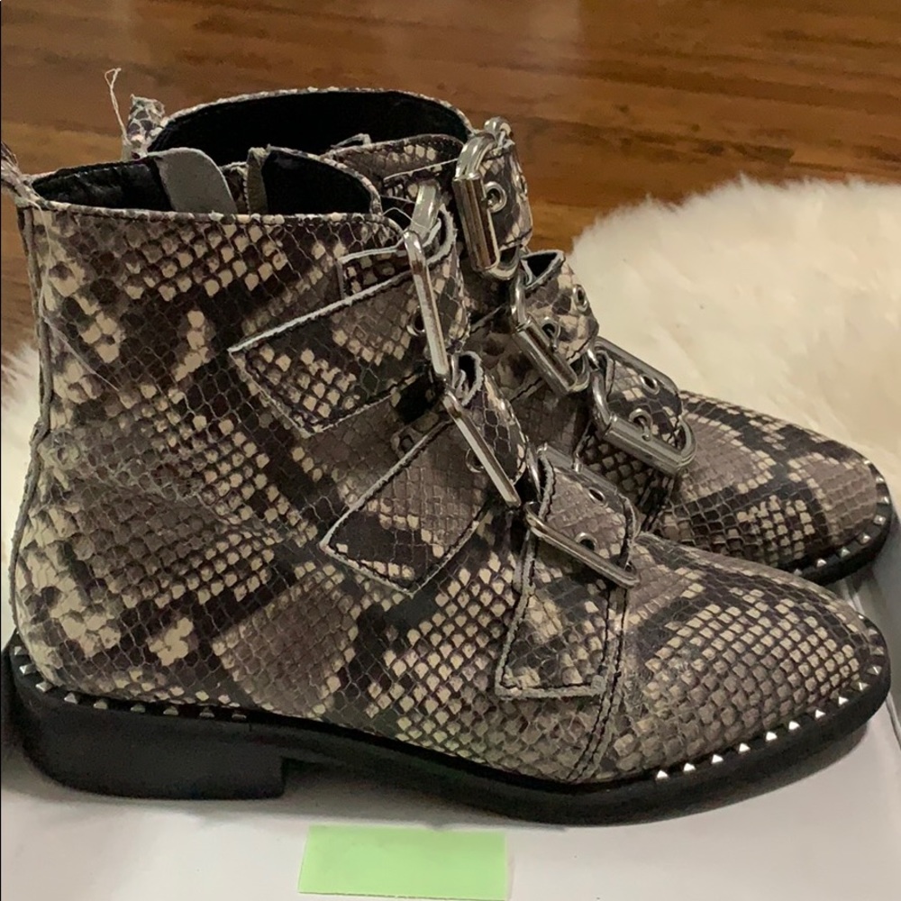 Steve Madden snake boots